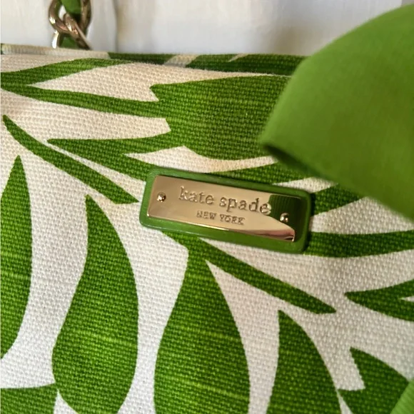 Kate Spade Palm Fronds Canvas Tote - Picture 3 of 11